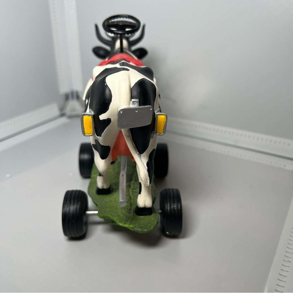 Cow Parade Buckle Up Betsy #9144 2002 Westland Giftware Rare - Picture 3 of 6